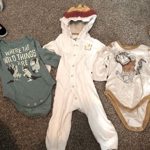 Baby boy clothes Where the Wild Things are.